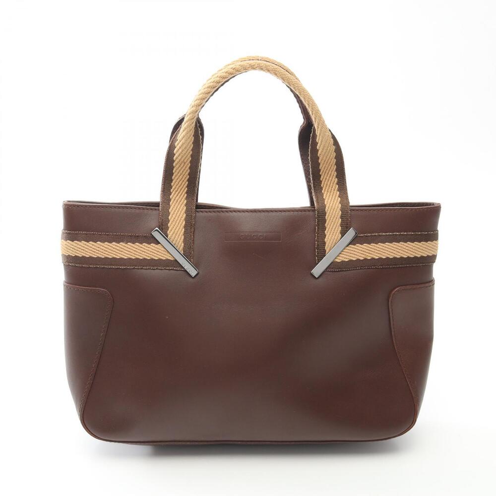 Gucci Handbag Leather Brown